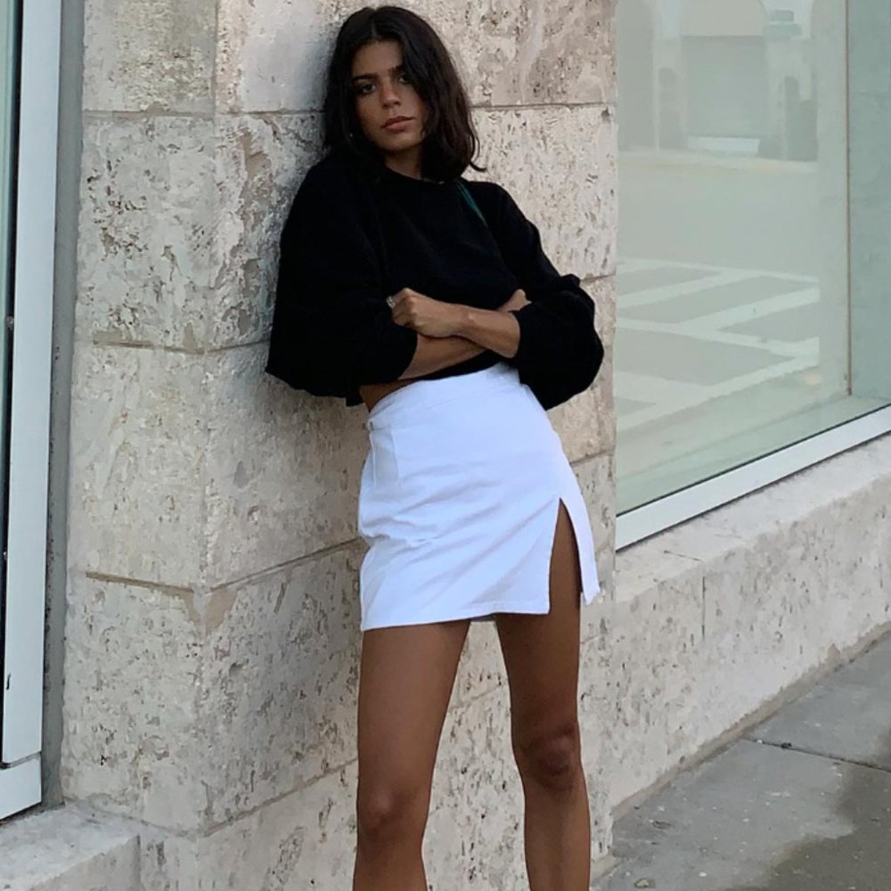 Princess Polly White Mini Skirt
